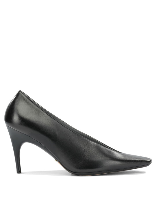 Duchesse 90mm Heeled Shoes Black