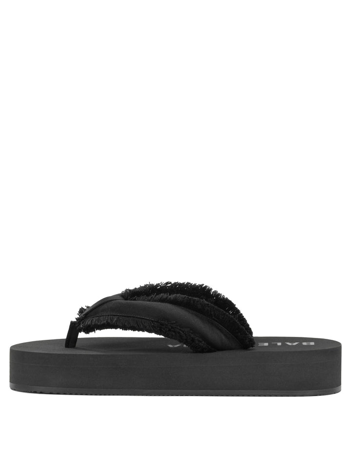 Balenciaga Jet Leg Sandals - Black | 7d41cb850f40e3c6c98e5cd8894b59ea0327c5e1