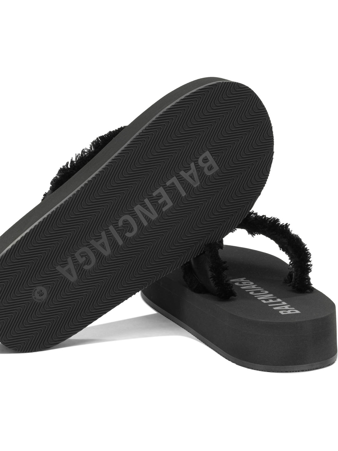 Balenciaga Jet Leg Sandals - Black | b4bf9560f0d35db86e7960aa6ba2ee57afebe4ba