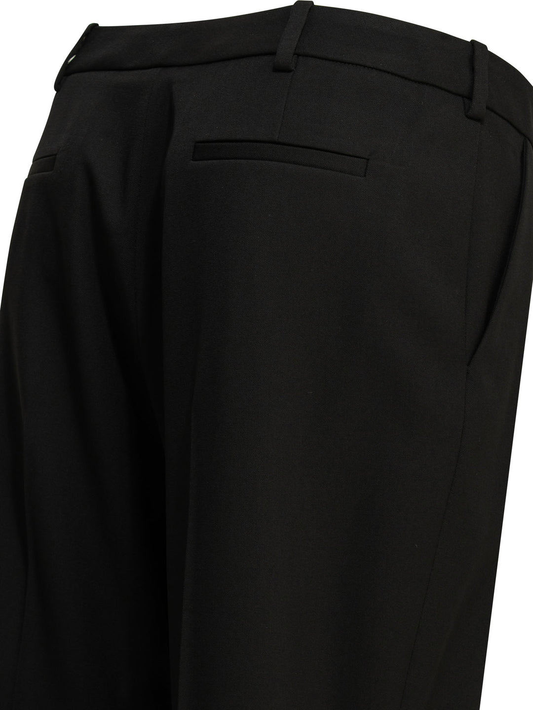 Balenciaga Wool Tailored Pants Trousers - Black | da6f2e5ded2637cb8a548bbdc7677a2b1886c1db