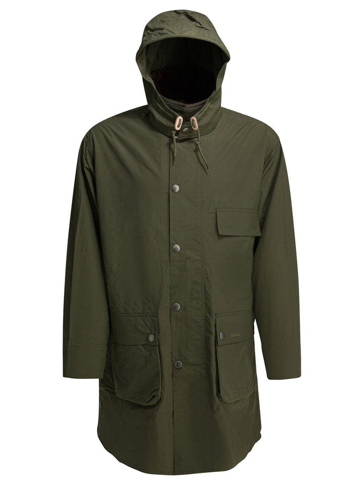 Barbour Parka Barbour X Paul Smith Jackets and Coats - Green | b42ab8b835a4dae188fdc341fa7bfc5315e07653