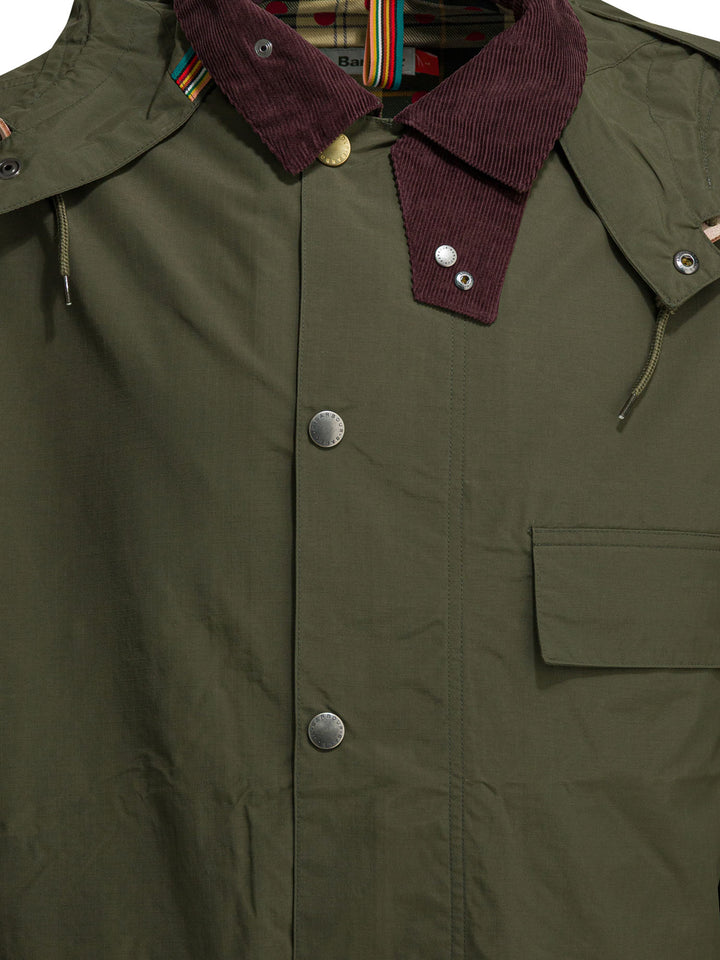 Barbour Parka Barbour X Paul Smith Jackets and Coats - Green | 669bde6ee1a9caa7b04e75ce32b505129e55710e