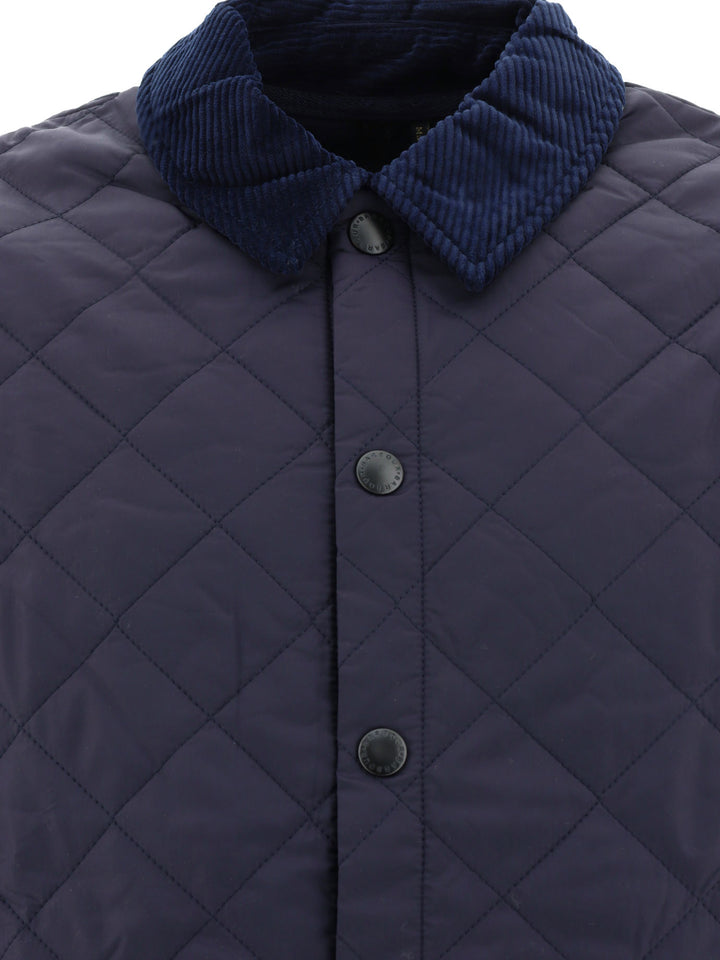 Barbour Heritage Liddesdale Jackets and Coats - Blue | 64394f6c958f3b667ce54e3d585dbb86548cf06c