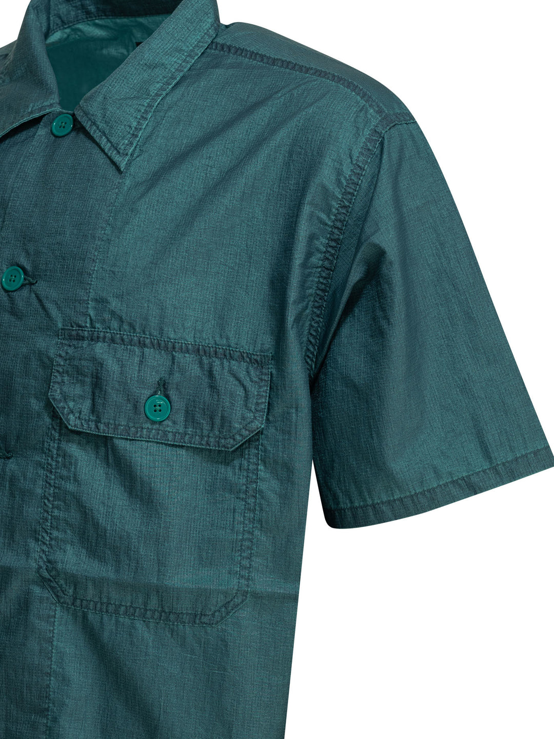 Beams Plus Mil Sht Shirts - Blue | bcb698a493af45c126ecbe11760cca52be690b31