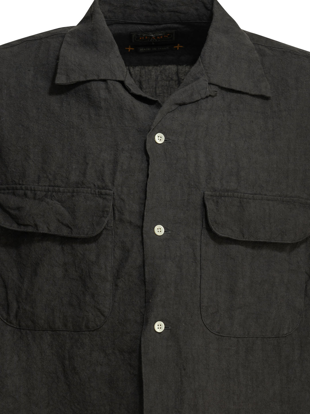 Beams Plus Casual Linen Shirt Shirts - Brown | 3326fae8dbd7e3a488833f79711f696b05f20283