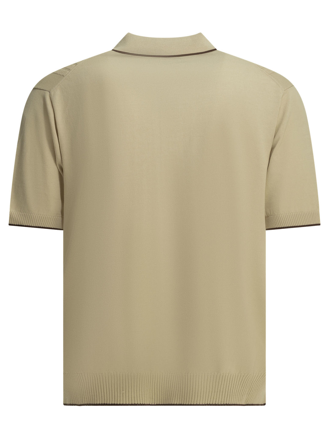 Beams Plus Textured Knit Button-Down Polo Shirt Polo shirts - Beige | 3f74c635e9c8c3130329558a4ea6a3a94407391d