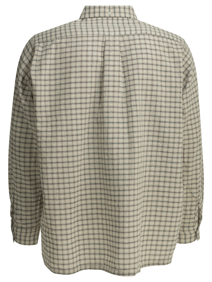 Beams Plus Open Bd Sucker Shirts - Beige | b0c8a7b91c83e0cfe0a8e18d72166e755a51ce87