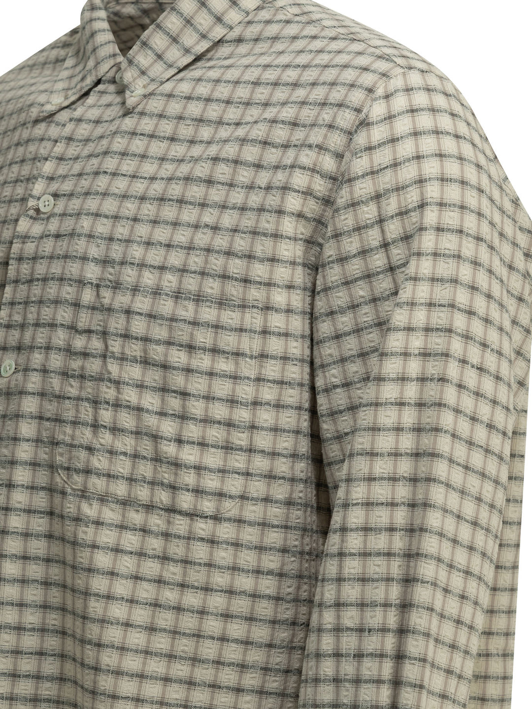 Beams Plus Open Bd Sucker Shirts - Beige | 4c1f84695c62e6f127bc76a01b568a6d0780372b