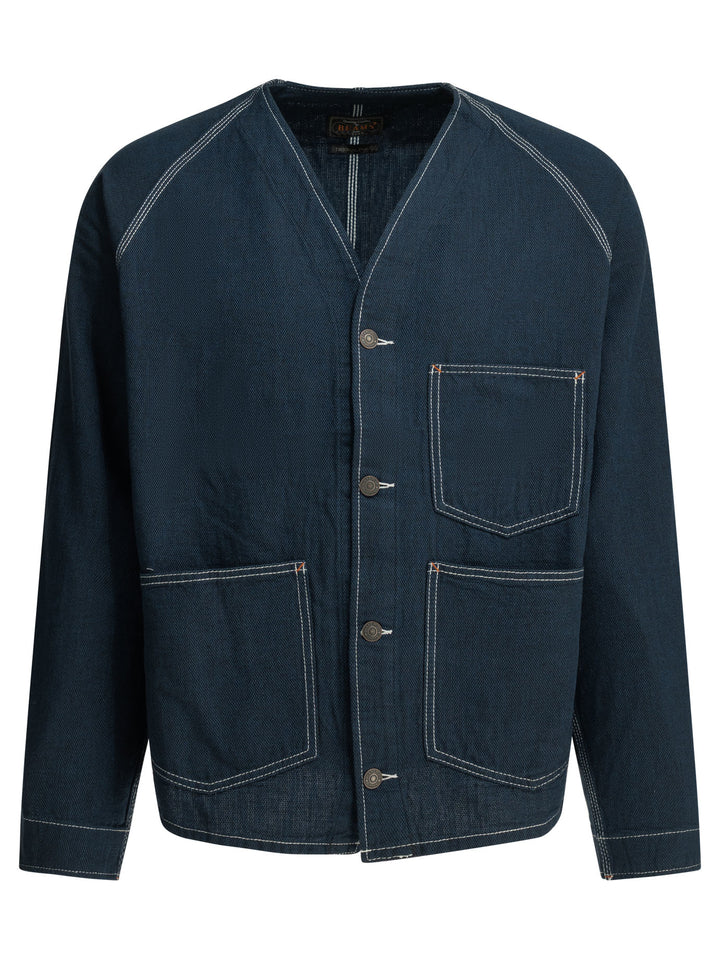 Beams Plus Engineer Jackets and Coats - Blue | 514b7e861c55c49a1c8c900d3feb293d9c0a9dd7