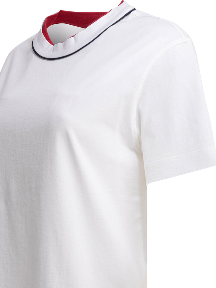 Brunello Cucinelli  T-shirts - White | 88d59f65bd42c7d84cdc154cf72440d05fc949cb