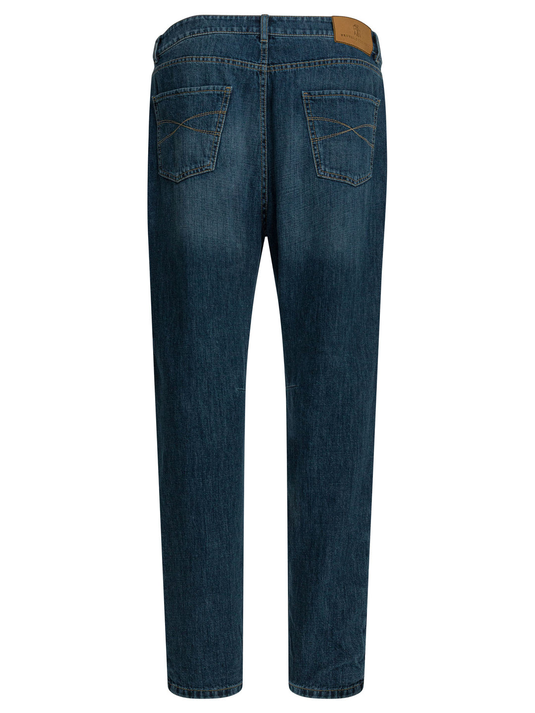 Brunello Cucinelli Straight-Leg Jeans - Blue | 599657f84e03b0e98eef9f5442c73a367bdaec55