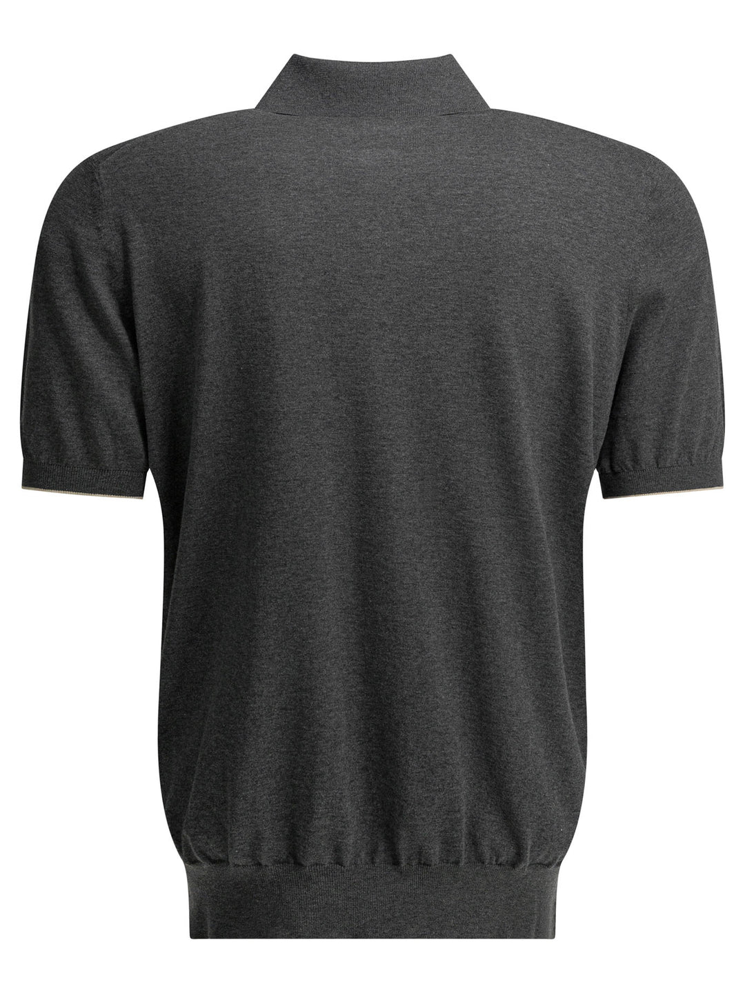 Brunello Cucinelli Polo Shirt With Buttons Polo shirts - Grey | 71fa0822f719f28dfc6164ab20af7e153c60609c