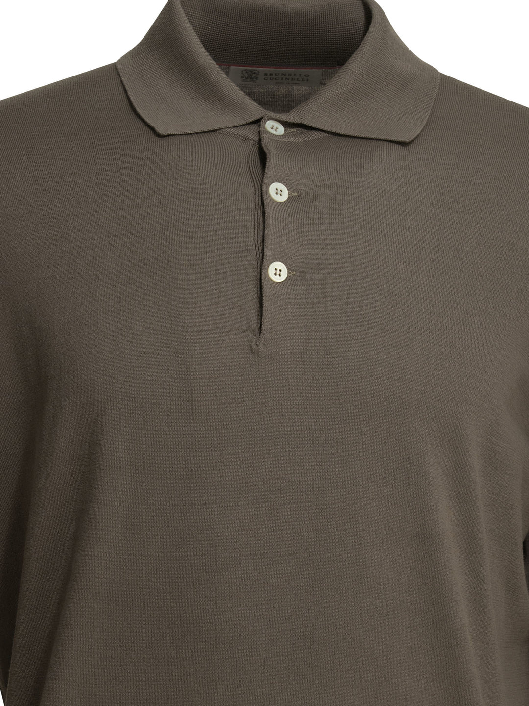 Brunello Cucinelli Polo Shirt With Buttons Polo shirts - Brown | 3464c19ac21674734dd0aaa4a1e3050ea214324f