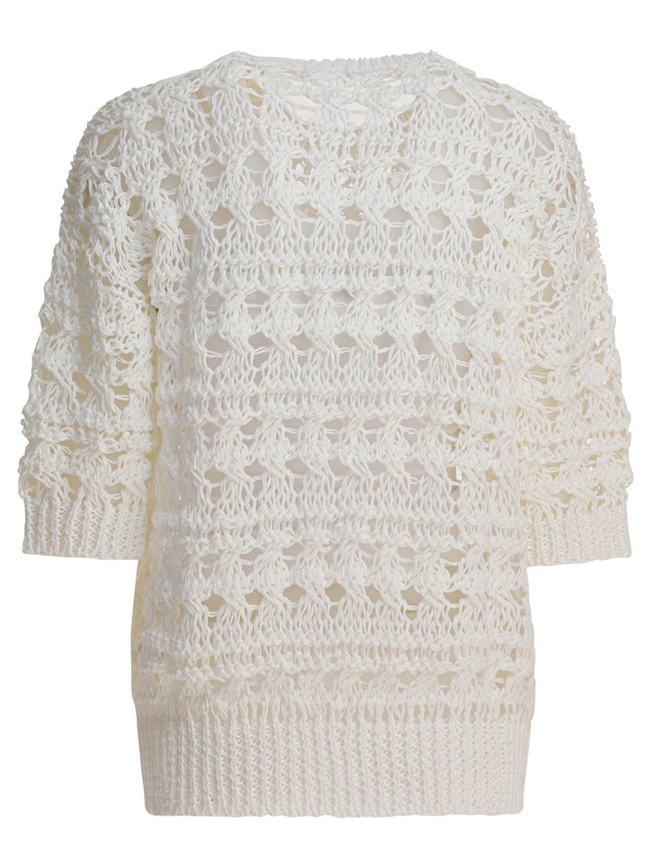 Brunello Cucinelli  Knitwear - White | aa98a21e0974b9b4fbf35d3bf48e8a7147d4e3e3