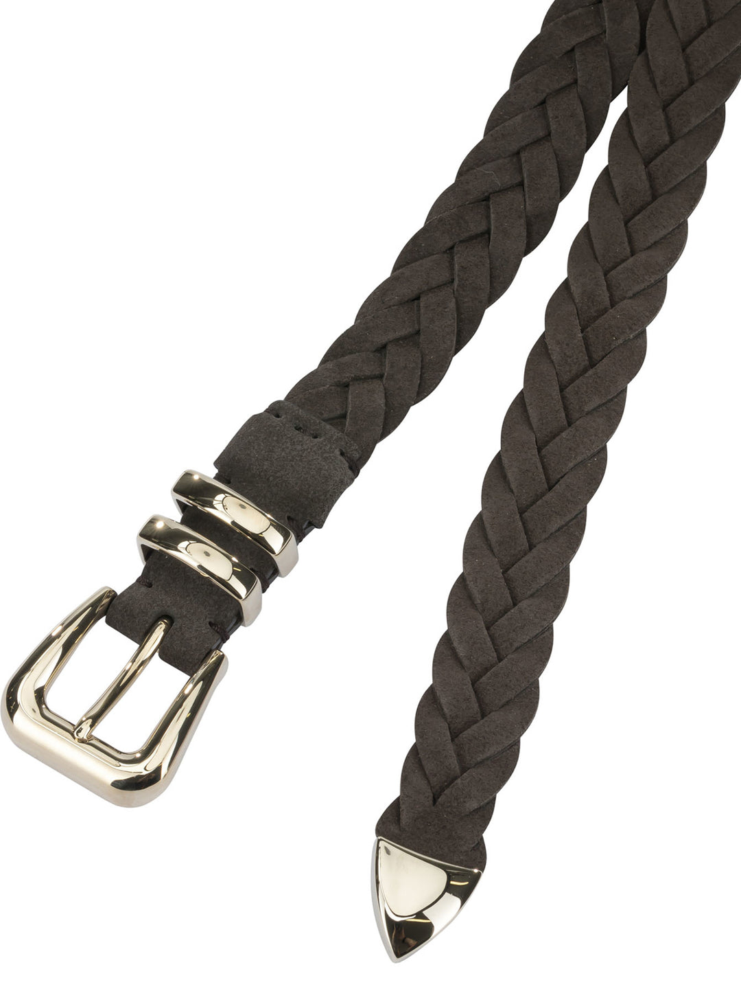 Brunello Cucinelli Suede Leather Belt Belts - Brown | bbdac44fa047acd69fc1325e555d95e3ab7a04d9