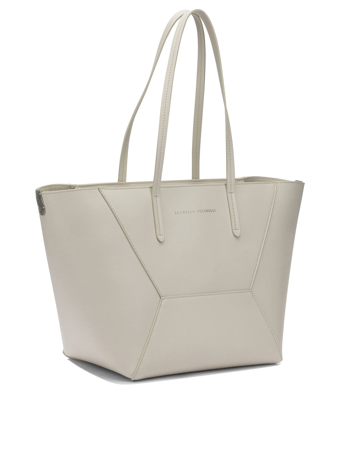 Brunello Cucinelli Bc Duo Shoulder Bags - White | 3b0b2581c69c1bfeca4977d38c3b4b617544aae3