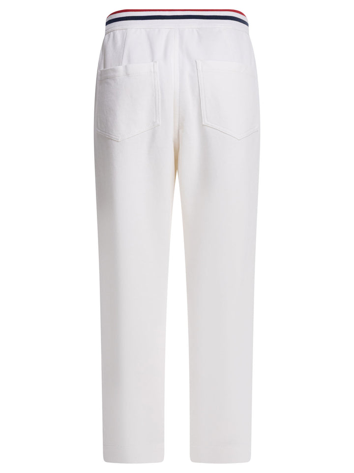 Brunello Cucinelli  Trousers - White | d32fac6d04f0585bdf3cff6621a49430e78e3a06