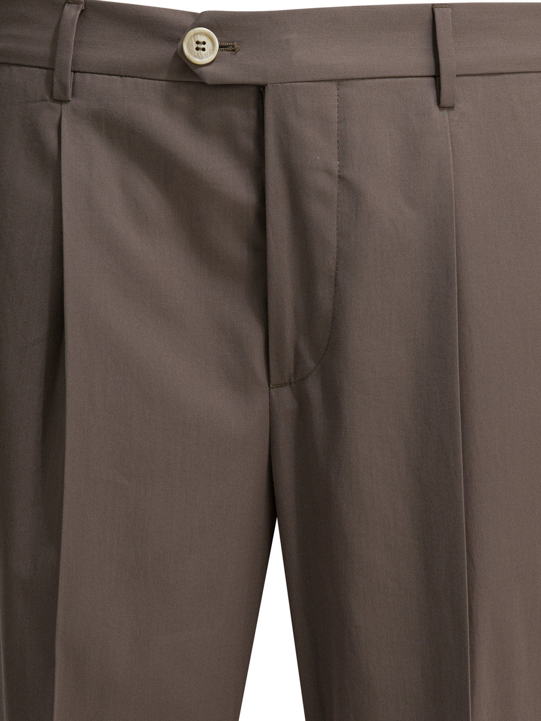 Brunello Cucinelli Tailored Pants Trousers - Brown | 97e36ff7f40e91be17b7076df949a61f0824959e