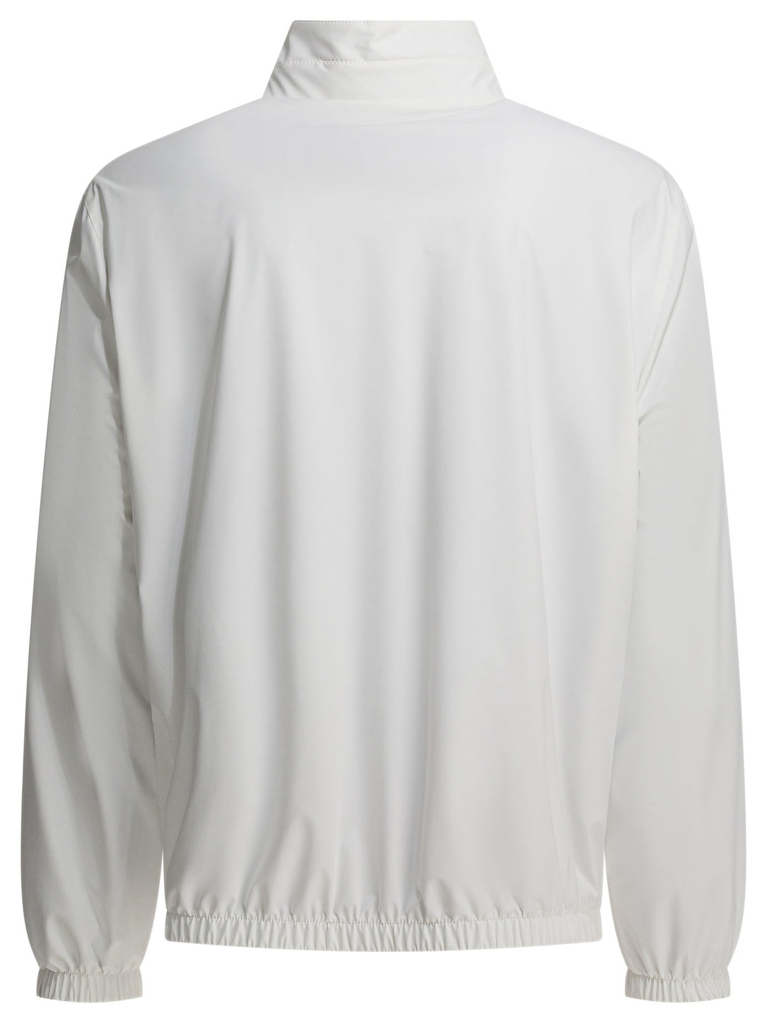 Brunello Cucinelli Reversible Nylon Windbreaker Jacket Jackets and Coats - White | e22ee19e24720234c95e80a28b99215b912ce827