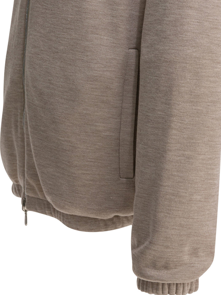 Brunello Cucinelli Reversible Nylon Windbreaker Jacket Jackets and Coats - White | 57a714708397999ae96b01faedf0b51f8cdd386b