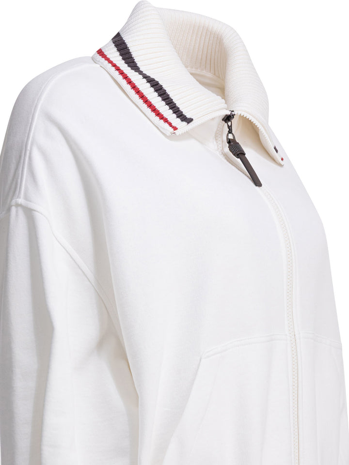 Brunello Cucinelli  Sweatshirts - White | 24333f6a6339fd29900af8ddd934dd3938030cde