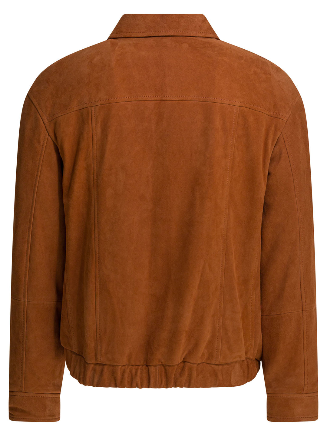 Brunello Cucinelli Lightweight Suede Jacket Jackets and Coats - Bordeaux | df7417422a64a8d26a2c36b89a1799a82e75d528