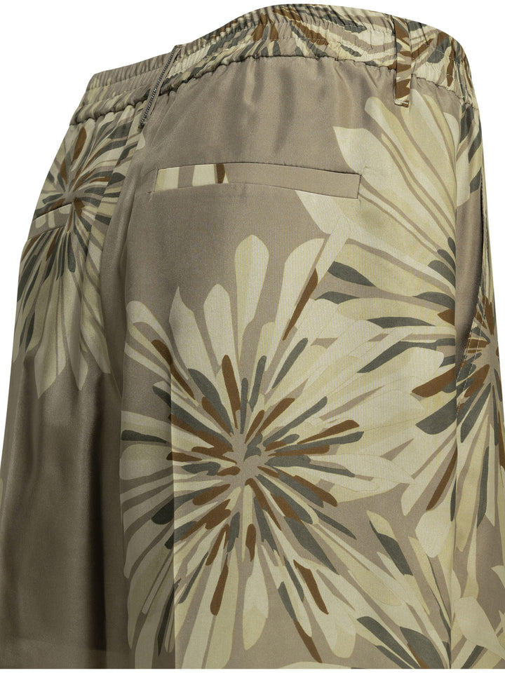 Brunello Cucinelli Bloom Trousers - Beige | d8a22e69806b474e80a7abbd287d083ccf570255