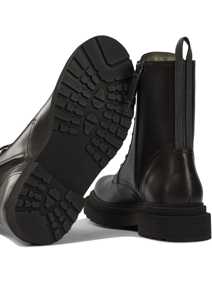 Brunello Cucinelli  Ankle Boots - Brown | 196060b044790841f3dddcb7f008a5df8e6eb12b