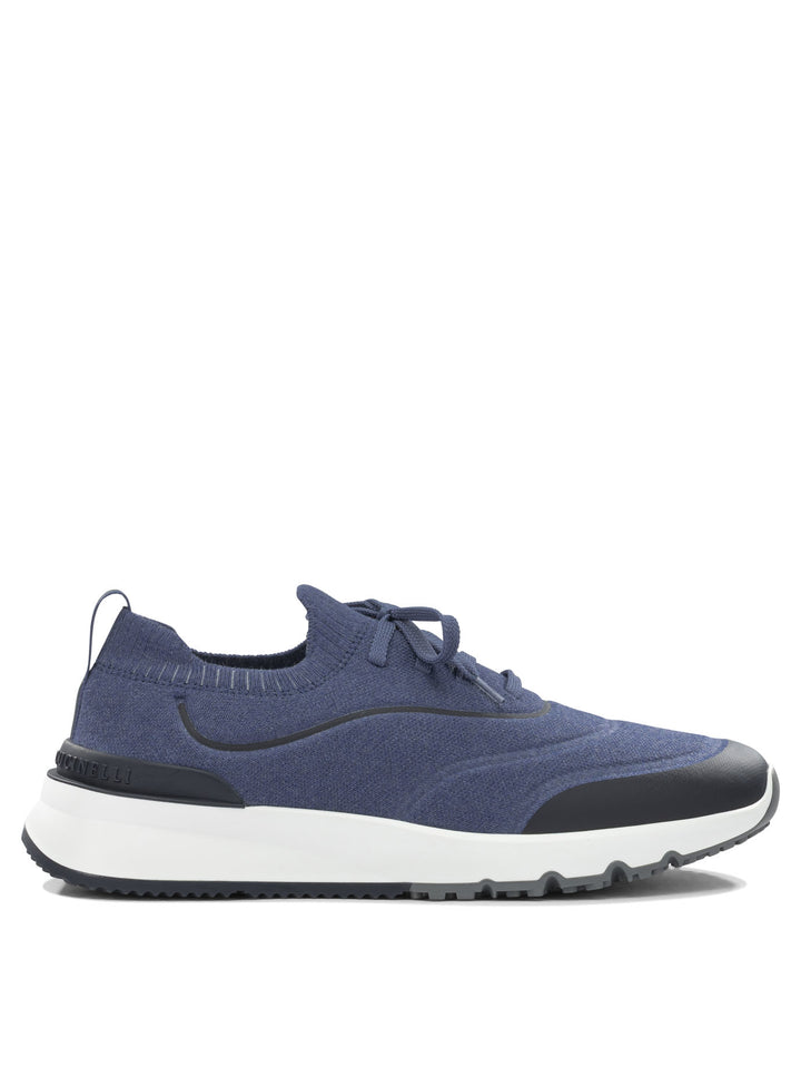 Brunello Cucinelli Low Sneakers Sneakers & Slip-On - Blue | 497c583571a09a9bbb64d249bfee7fa8d60b21a0