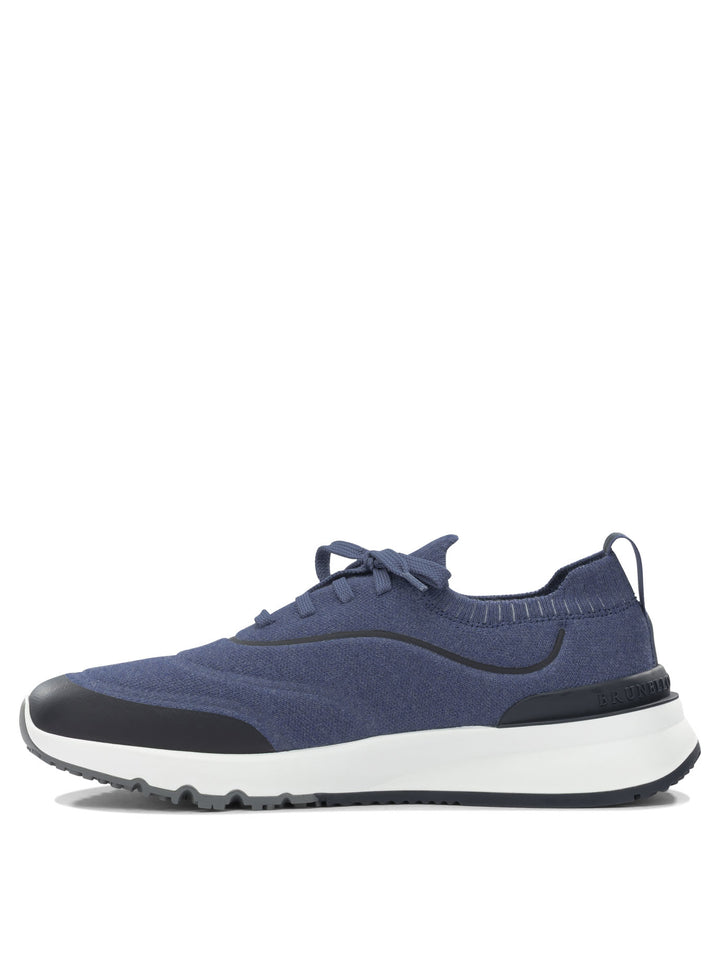 Brunello Cucinelli Low Sneakers Sneakers & Slip-On - Blue | 39c95c1caec275a89926b19fb811a93e1262795e
