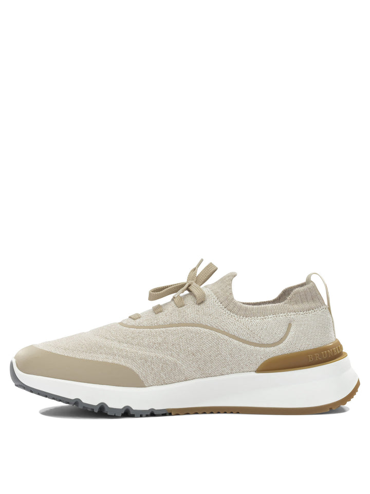 Brunello Cucinelli Low Sneakers Sneakers & Slip-On - Beige | 970cf20ca0011d5645db2105478dafe593de0785