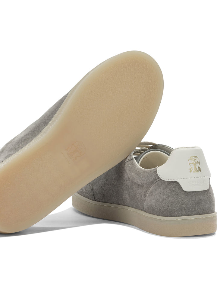 Brunello Cucinelli Low Sneakers Sneakers & Slip-On - Grey | c8b11ef8e4758e86d8703e0ea8b7b8998d3880dc