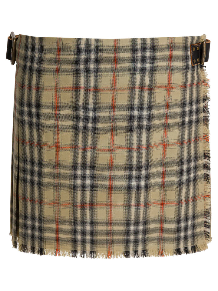Burberry Check Skirts - Beige | 7b44e73b6673150e5c7f2e636a49f0c4da7ef6d1