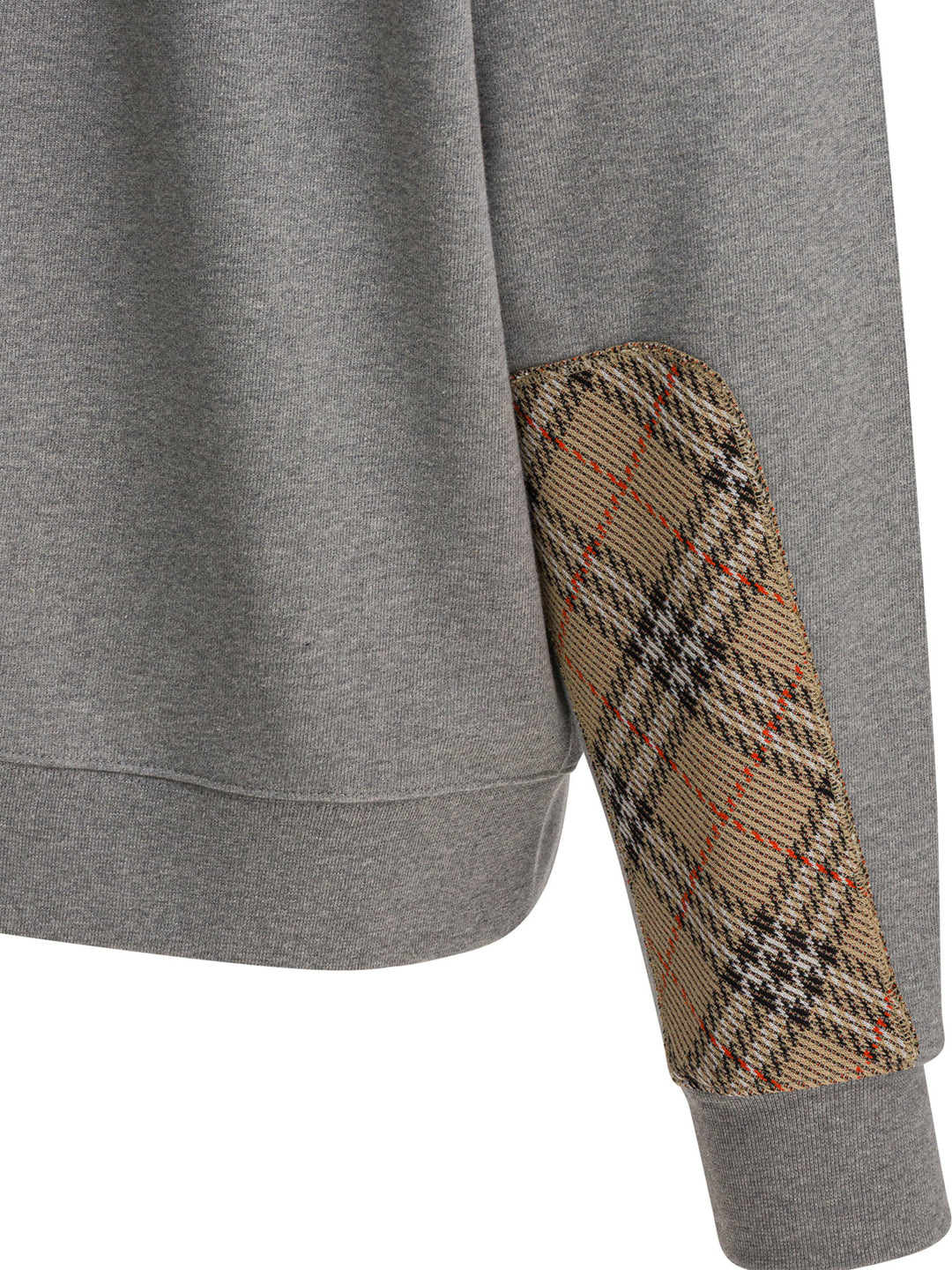 Burberry Check Sweatshirts - Grey | 171818445db47993063fd74209ca754360537f7d