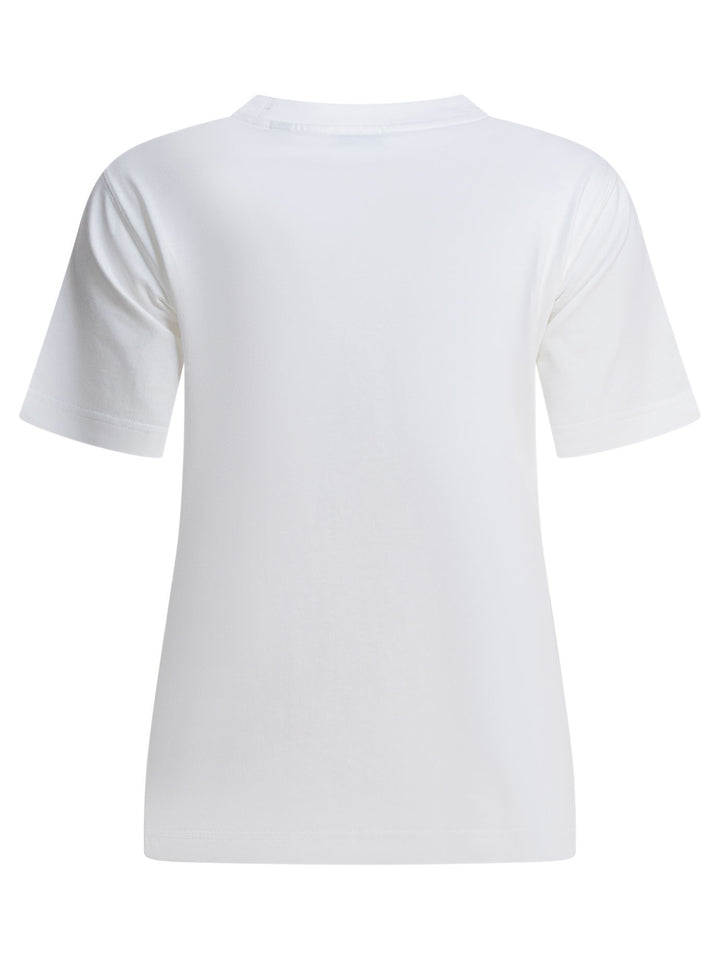 Burberry Cotton T-Shirt With Ekd T-shirts - White | c5aedd334cdfb5730b9e7188feccb0cc53f2de09