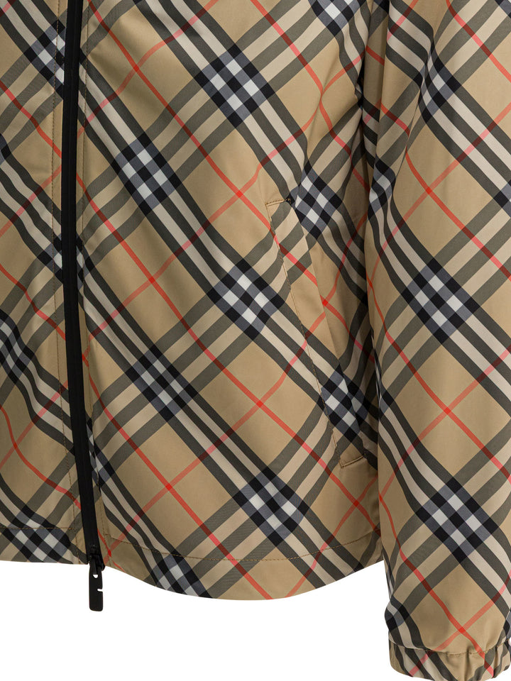 Burberry Check Jackets and Coats - Beige | 3d46b801b78516c0b2d02ba3b4d4aeb91ea43061
