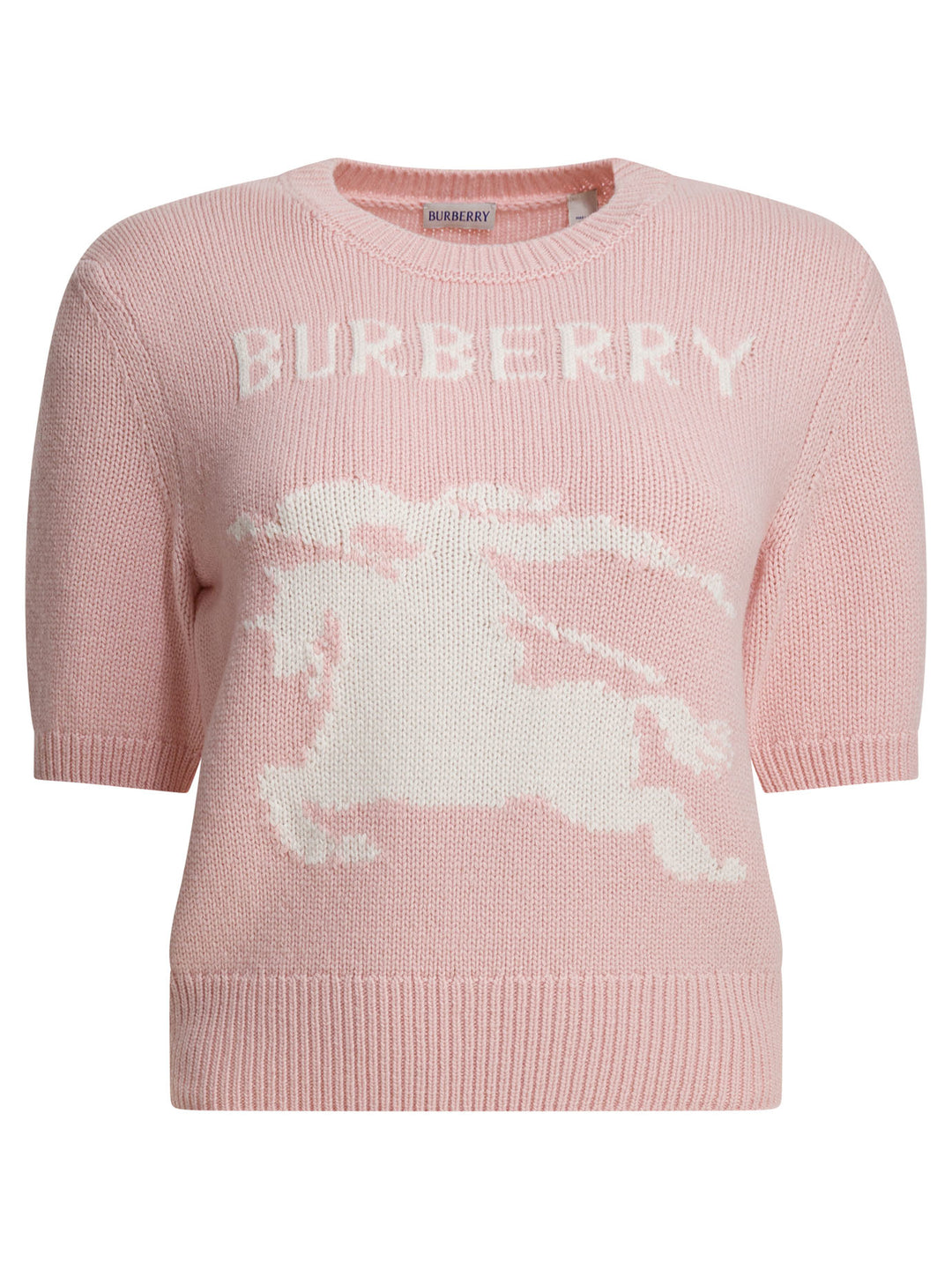 Burberry Skylar Ekd Knitwear - White | a91a5c2de0638d45988a799226d6130da39b81e4