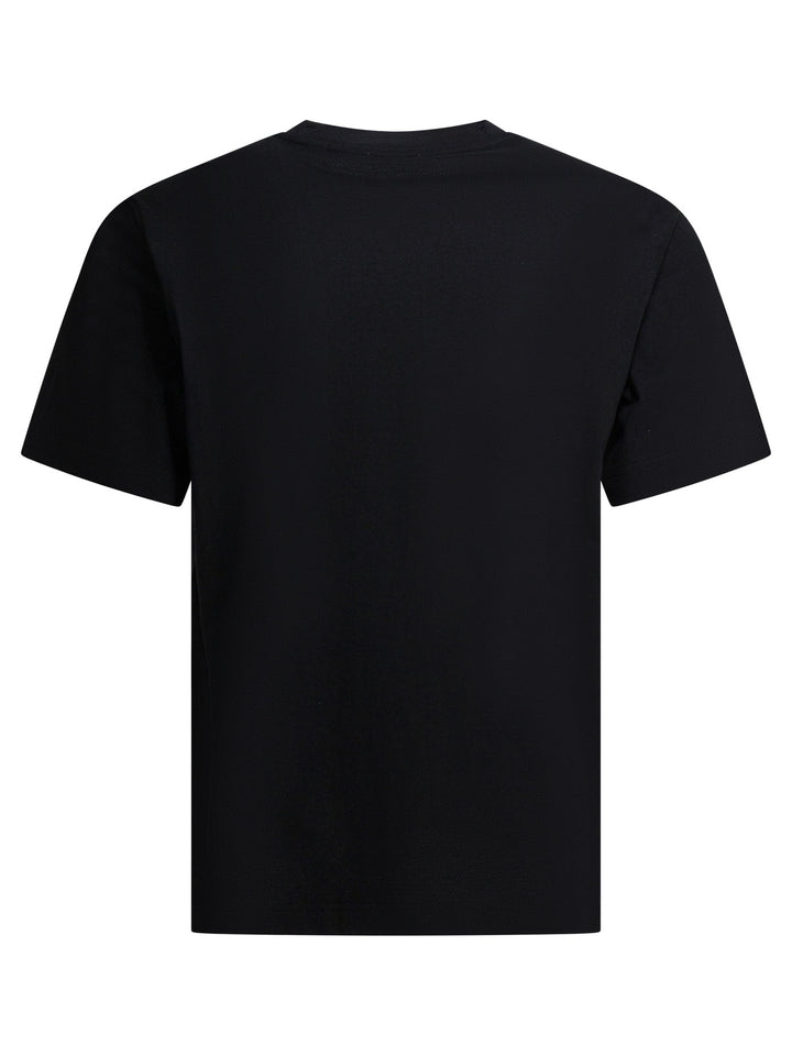Burberry Cotton T-Shirt With Logo T-shirts - Black | 654dee164e1217401ffb4099987b67aff55dac16