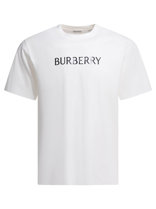 Cotton T-Shirt With Logo T-Shirts White