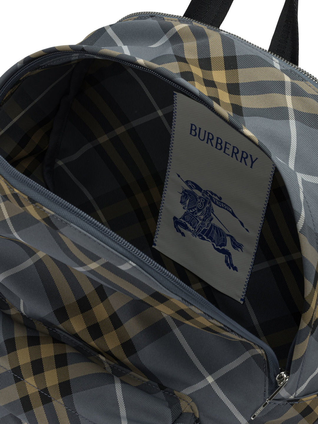 Burberry Check Backpacks & Travels - Blue | c3ecb0c74b3c948bc88d63e89c3c89c28a24ccd4