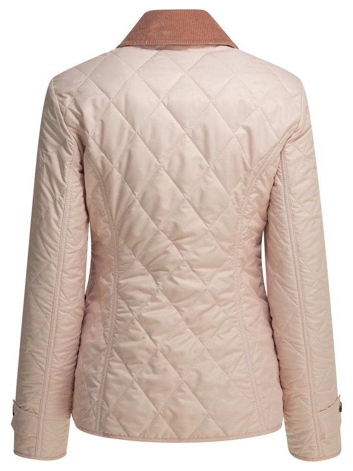 Burberry Quilted Jacket Jackets and Coats - Pink | 7d8c236289df19bef905d093f87be6df98f6e558