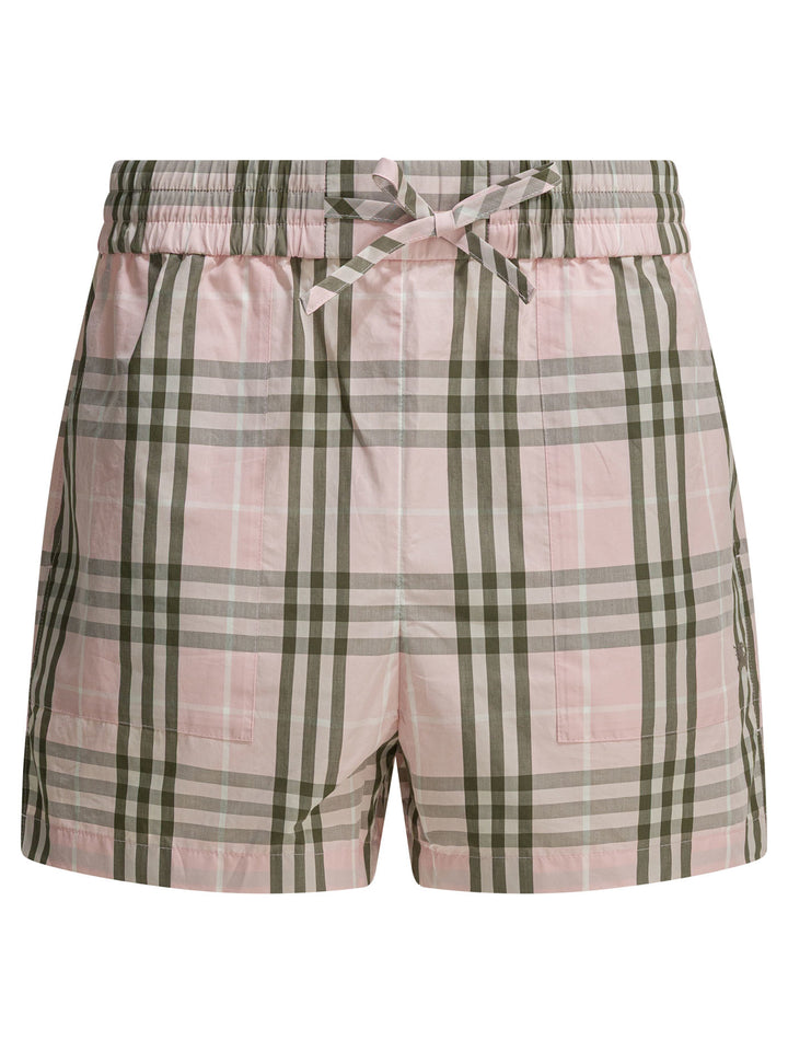 Burberry Evelyn Check Shorts - Pink | ebd579847879829ccfa01b273dfc6869cb93b85f