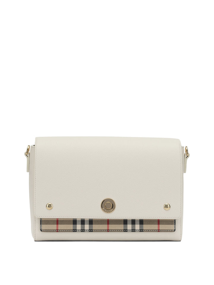 Burberry Note Crossbody Bags - White | 355dd3a6721670e852e041e35db425f5ab34882f