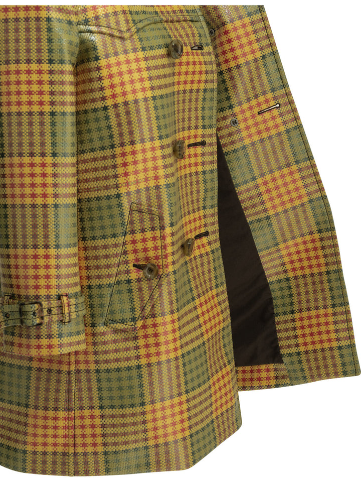 Burberry Summerside Check Jackets and Coats - Yellow | ce9512060bed227fd56e84d7b9d9362b86b8bf7a