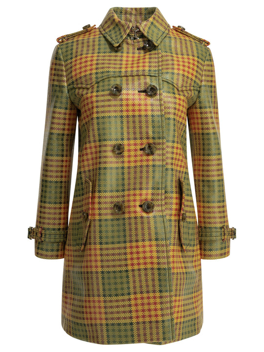 Summerside Check Jackets And Coats Yellow