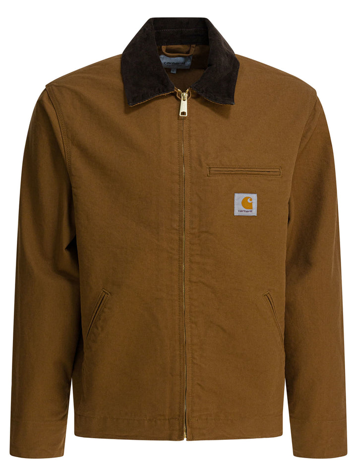 Carhartt Wip Detroit Jackets and Coats - Brown | 7e3a3b0278cc877bcf63897fafc579d4aa7b488b