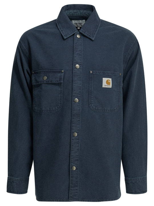Parrish Shirt Jackets And Coats Blue
