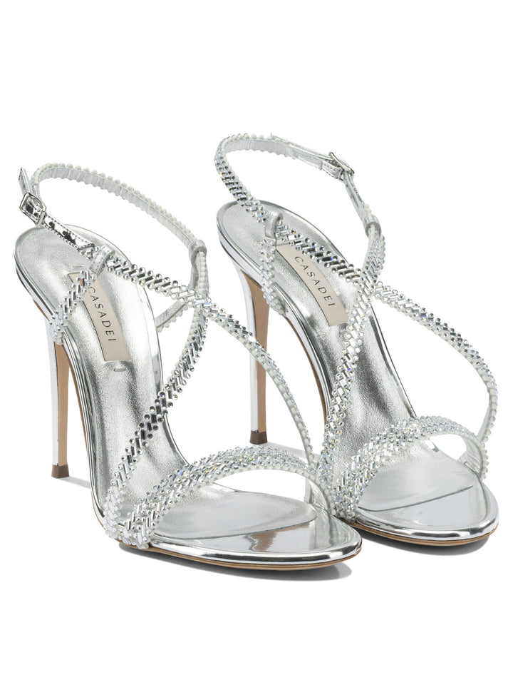 Casadei  Sandals - Silver | 3d74a845254d1c9f9b0d68e5e0bf64a04e0621bf