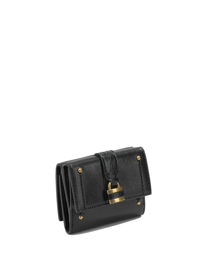 Chloé Trifold Mini Paddington Wallets & Card holders - Black | d5ce1da0c62f8b8f704b2e3b1d4ede27230370da