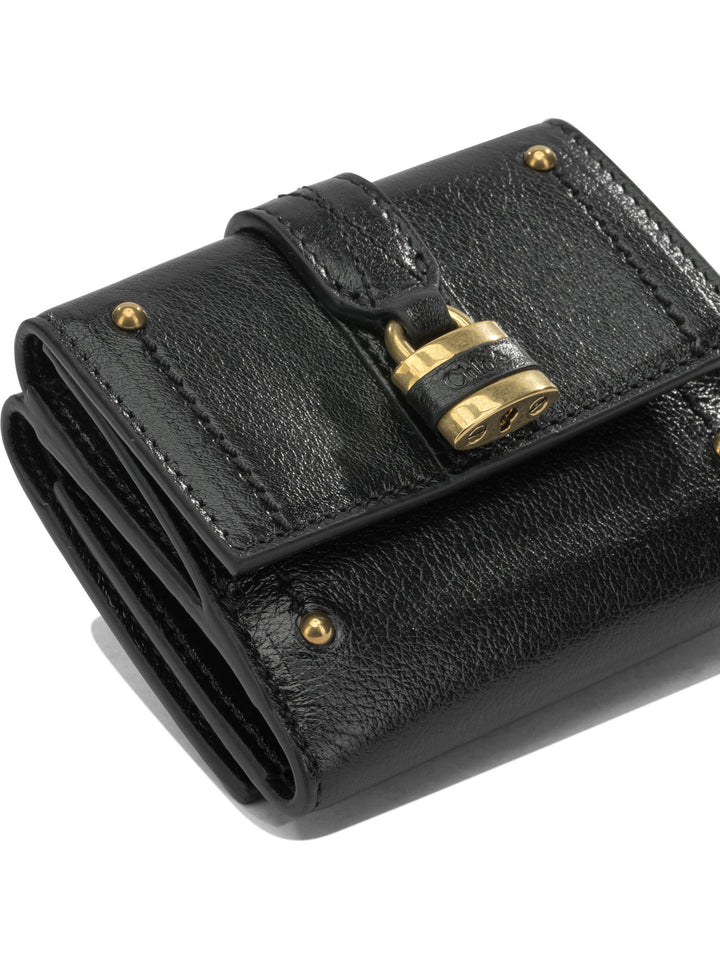 Chloé Trifold Mini Paddington Wallets & Card holders - Black | d8f2f80ca9d4c07c76ebeade33e60c986ab24872